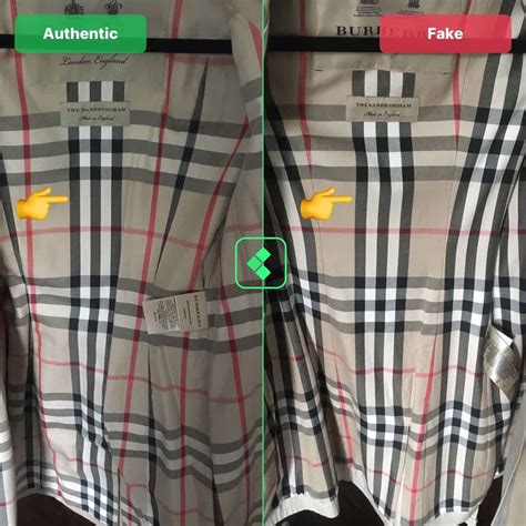 fake burberry items|how to check burberry authenticity.